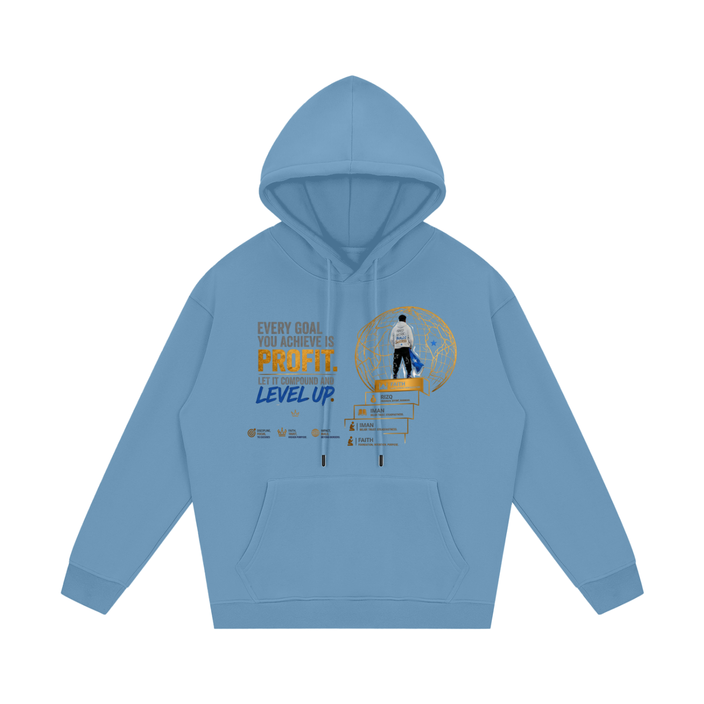 Streetwear Unisex Fleece Hoodie